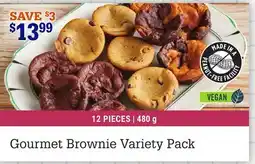 M & M Food Market Gourmet Brownie Variety Pack offer