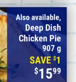 M & M Food Market Deep Dish Pies offer