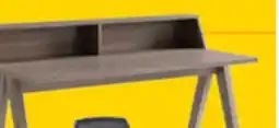 The Brick Igor 47.25 Computer Desk with 2 Cubbyholes- Taupe offer