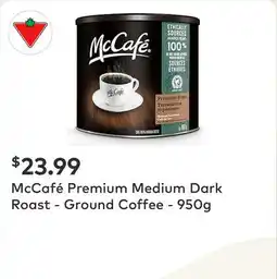 Keurig McCafé Premium Medium Dark Roast - Ground Coffee - 950g offer