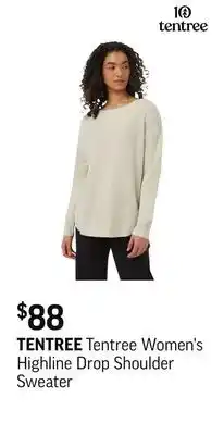 Sport Chek Tentree Women's Highline Drop Shoulder Sweater offer
