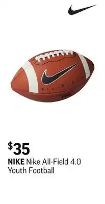 Sport Chek Nike All-Field 4.0 Youth Football offer