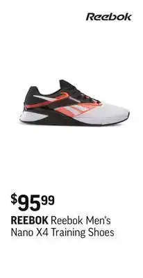 Sport Chek Reebok Men's Nano X4 Training Shoes offer