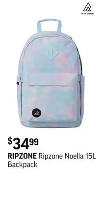 Sport Chek Ripzone Noella 15L Backpack offer