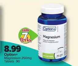PharmaChoice Option+ Magnesium 250mg offer