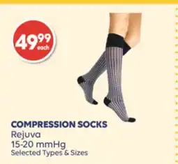 Wellwise by Shoppers COMPRESSION SOCKS Rejuva offer