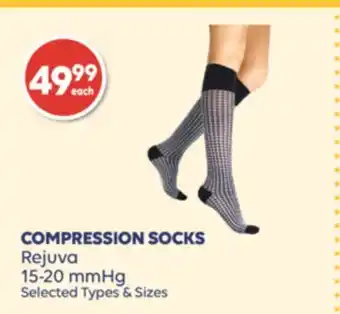 Wellwise by Shoppers COMPRESSION SOCKS Rejuva offer