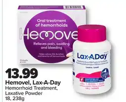 PharmaChoice Hemovel, Lax-A-Day Hemorrhoid Treatment, Laxative Powder offer