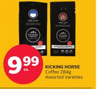 Rexall KICKING HORSE Coffee offer