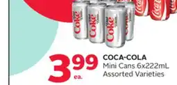 Rexall COCA-COLA Mini Cans offer