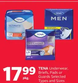 Rexall TENA Underwear, Briefs, Pads or Guards offer