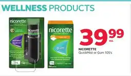 Rexall NICORETTE QuickMist or Gum offer