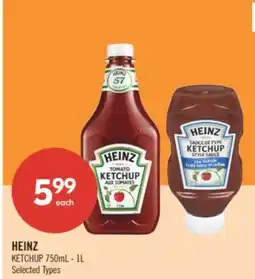 Shoppers Drug Mart HEINZ KETCHUP offer