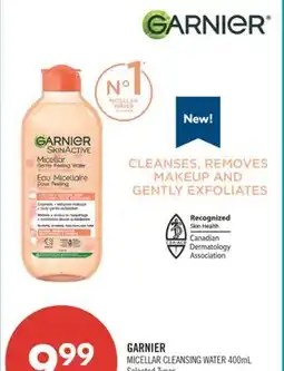 Shoppers Drug Mart GARNIER MICELLAR CLEANSING WATER offer