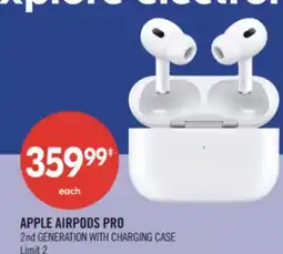 Shoppers Drug Mart APPLE AIRPODS PRO 2nd GENERATION WITH CHARGING CASE offer
