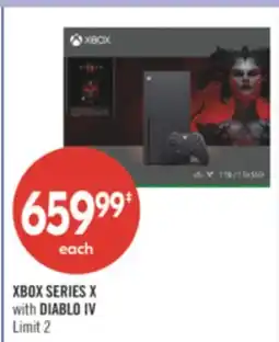 Shoppers Drug Mart XBOX SERIES X with DIABLO IV offer