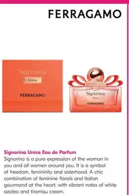 Shoppers Drug Mart FERRAGAMO SIGNORINA UNICA EAU DE PARFUM offer