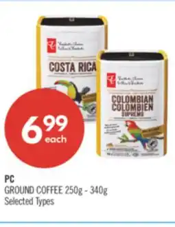 Shoppers Drug Mart PC GROUND COFFEE offer