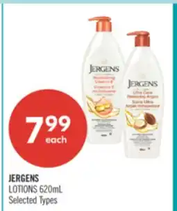 Shoppers Drug Mart JERGENS LOTIONS offer