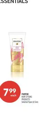 Shoppers Drug Mart PANTENE HAIR STYLING PRODUCTS offer