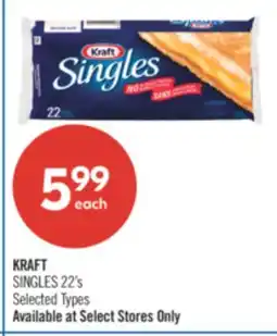 Shoppers Drug Mart KRAFT SINGLES offer