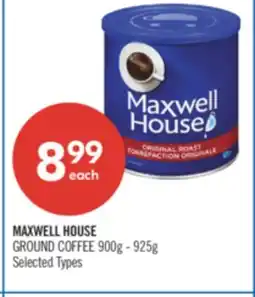Shoppers Drug Mart MAXWELL HOUSE GROUND COFFEE offer