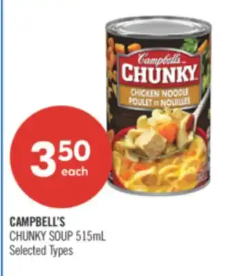 Shoppers Drug Mart CAMPBELL'S CHUNKY SOUP offer