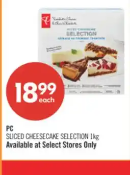 Shoppers Drug Mart PC SLICED CHEESECAKE SELECTION offer