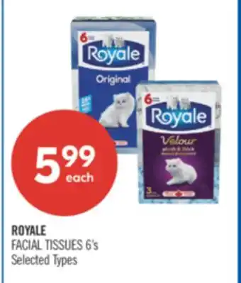 Shoppers Drug Mart ROYALE FACIAL TISSUES offer