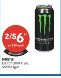 Shoppers Drug Mart MONSTER ENERGY DRINK offer