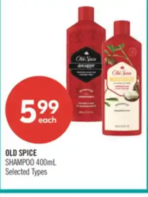 Shoppers Drug Mart OLD SPICE SHAMPOO offer