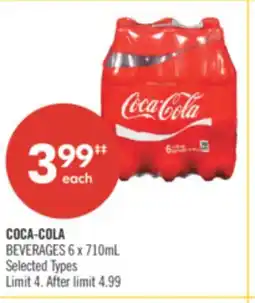 Shoppers Drug Mart COCA-COLA BEVERAGES offer