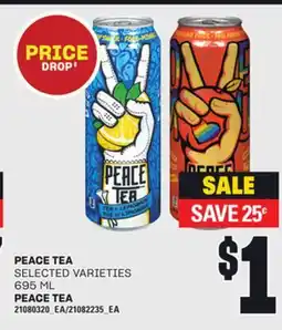 Independent City Market PEACE TEA, 695 ML offer