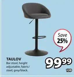 JYSK TAULOV Bar stool offer