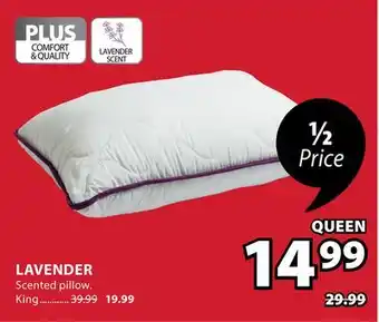JYSK LAVENDER Scented Pillow offer