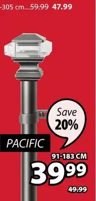 JYSK PACIFIC Curtain Rod offer