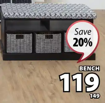 JYSK DINA Bench offer