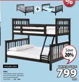 JYSK VAIL Bunk Bed offer