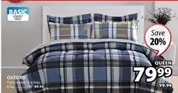 JYSK OXFORD 7-piece bed-in-a-bag offer