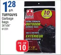 Rossy TUFFGUYS Garbage bags offer