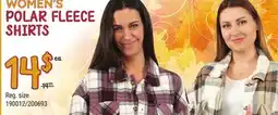 Rossy WOMEN'S POLAR FLEECE SHIRTS offer