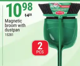 Rossy TORMAX Magnetic broom with dustpan offer