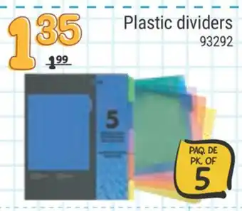 Rossy Plastic dividers offer