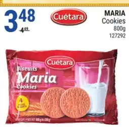 Rossy CUÉTARA MARIA Cookies offer