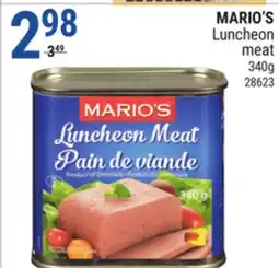 Rossy MARIO'S Luncheon meat offer