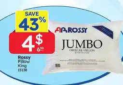 Rossy Rossy Pillow King offer