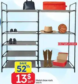 Rossy Metal shoe rack offer