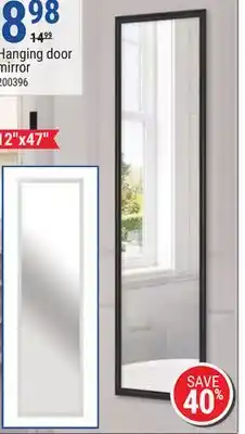 Rossy Hanging door mirror offer