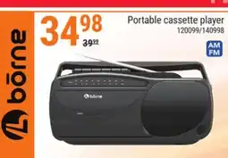 Rossy Borne Portable cassette player offer