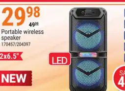 Rossy SYLVANIA Portable wireless speaker offer